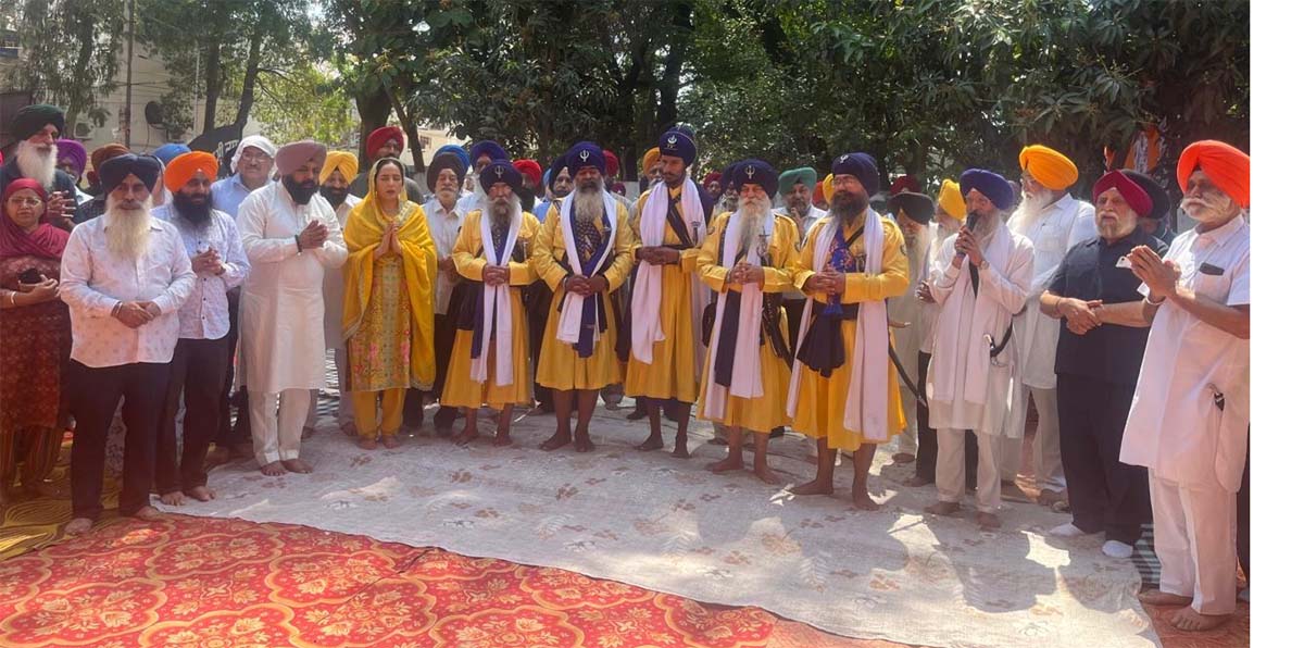 श्री गुरु तेग बहादुर चैरिटेबल अस्पताल एवं उच्च शिक्षा संस्थान भवन का भूमिपूजन समारोह